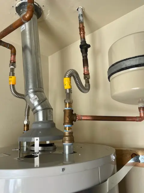 Water heater installation and plumbing repair in Crossville
